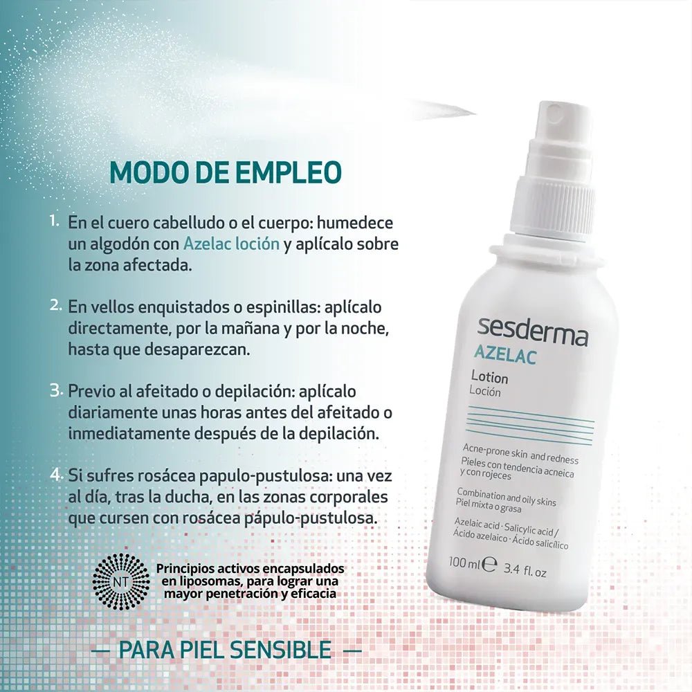 Sesderma Azelac Loción Corporal x100ml - TIENDA PIEL