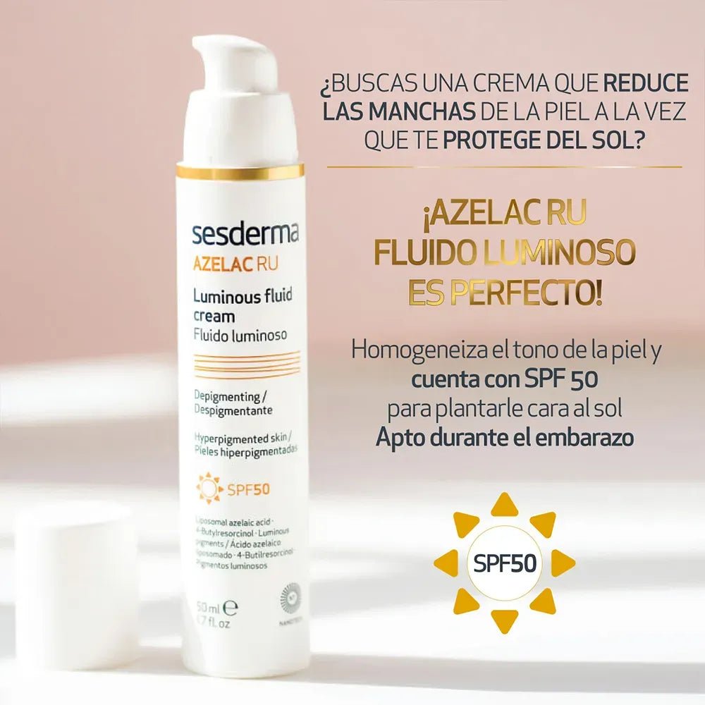 Sesderma Azelac Ru Fluido Luminoso x50ml - TIENDA PIEL