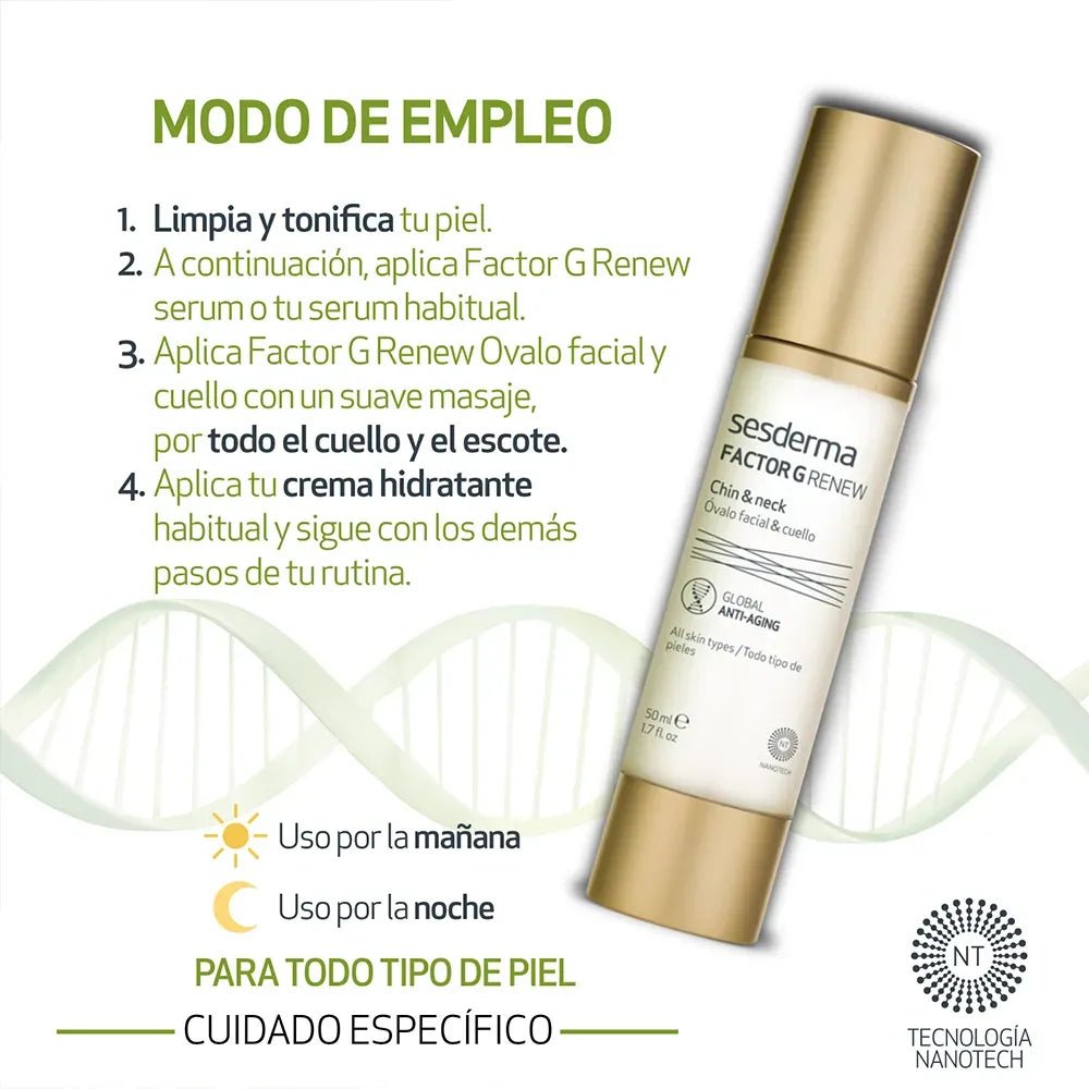 Sesderma Factor G Óvalo Facial x50ml - TIENDA PIEL
