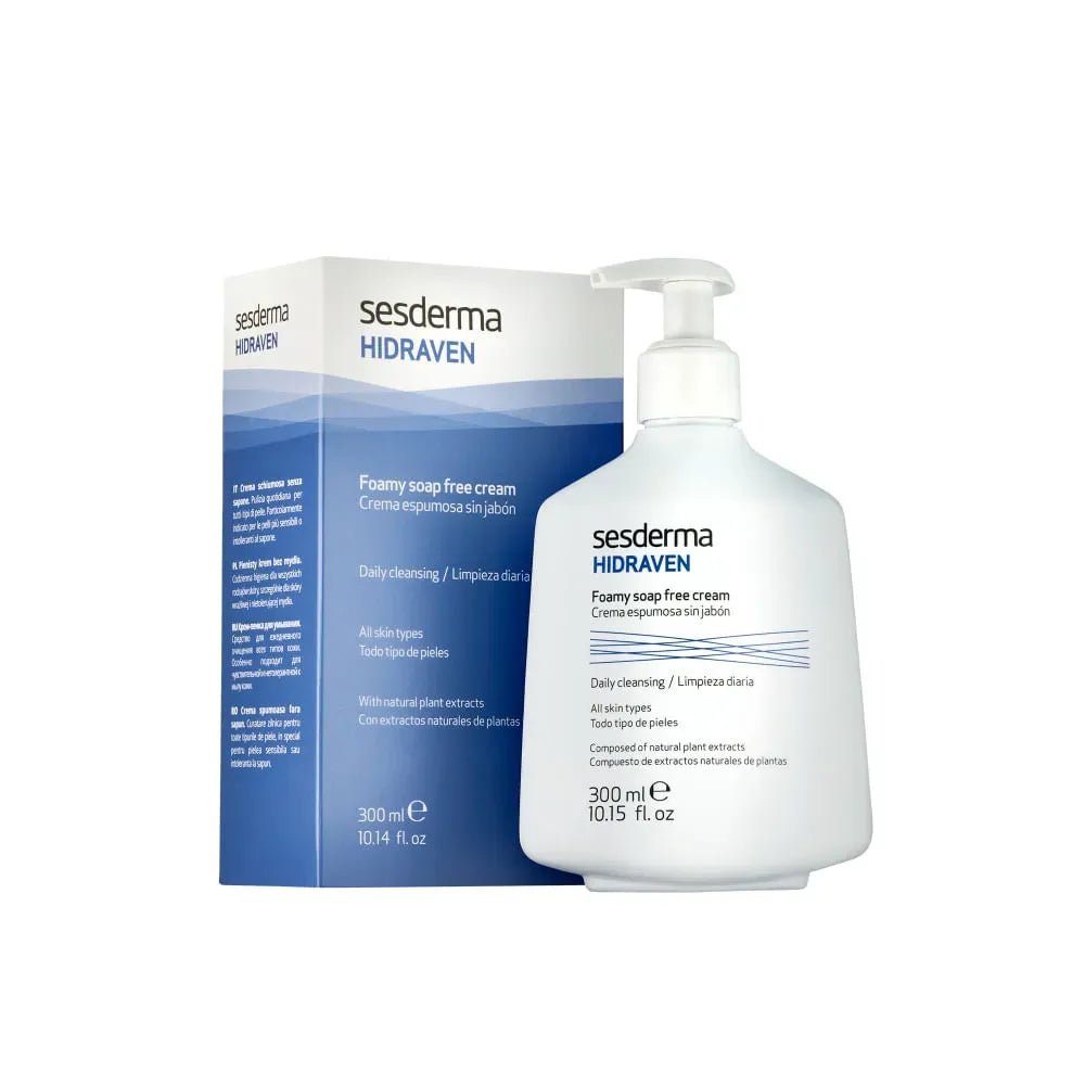Sesderma Hidraven Crema Espumosa Sin Jabón x300ml - TIENDA PIEL