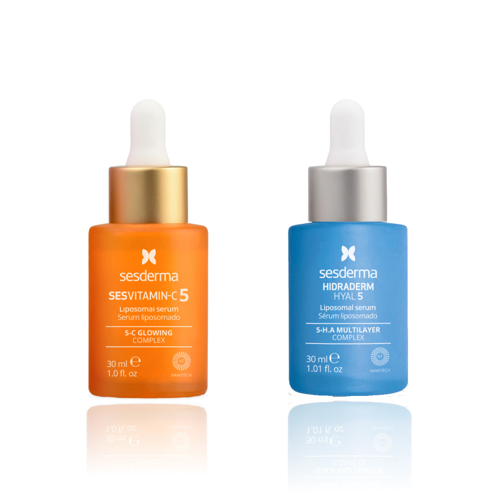 Sesvitamin-C 5 Sérum y Hidraderm Hyal 5 Sérum de Sesderma x30ml