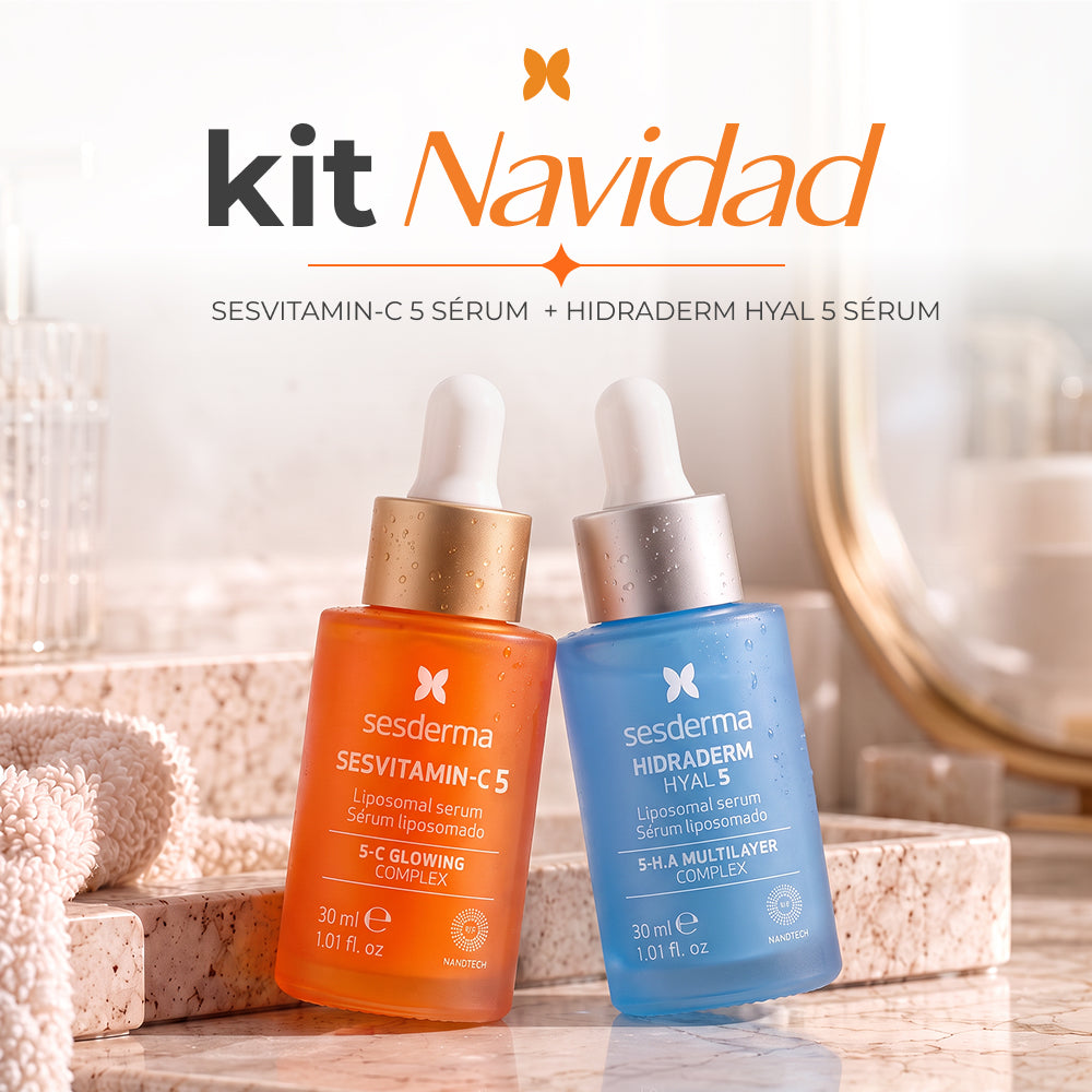 Kit Navidad Sesderma Sesvitamin-C 5 + Hidraderm Hyal 5 Sérum