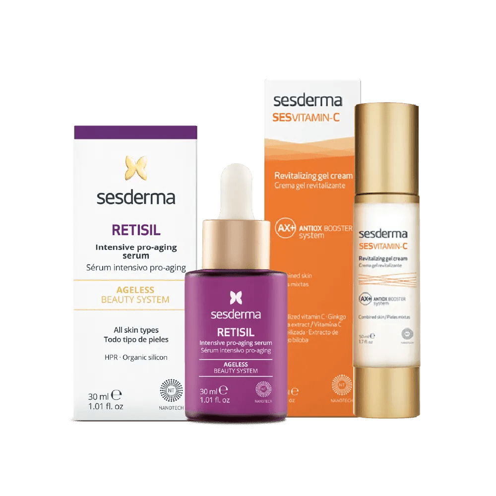 Sesderma Kit Promo Retisil Sérum Gratis Sesvitamin - C Crema Gel - TIENDA PIEL