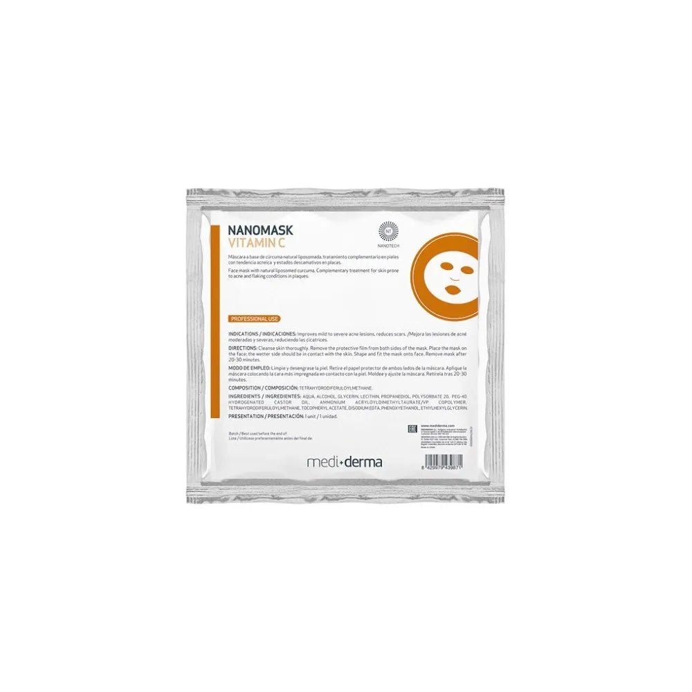 Sesderma Nanomask Vitamina C X1unidad - TIENDA PIEL