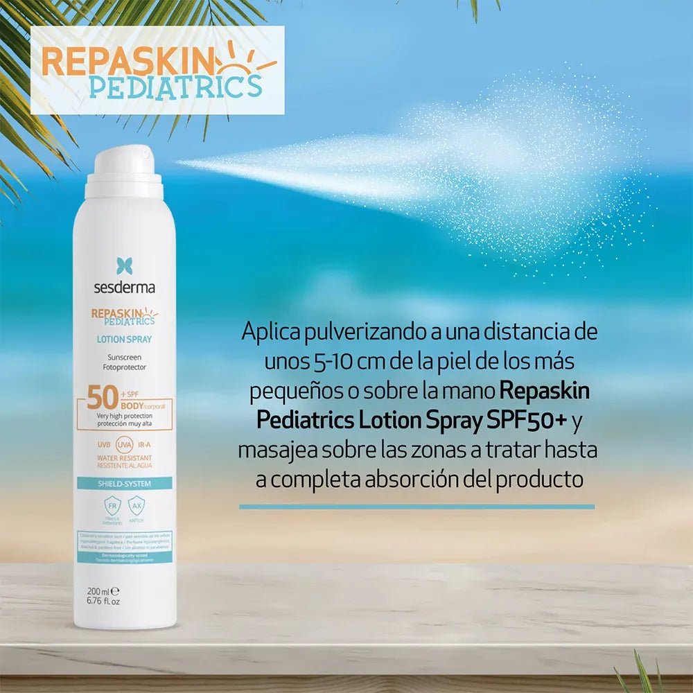 Sesderma Repaskin Pediatrics Lotion Spray SPF50+ - TIENDA PIEL