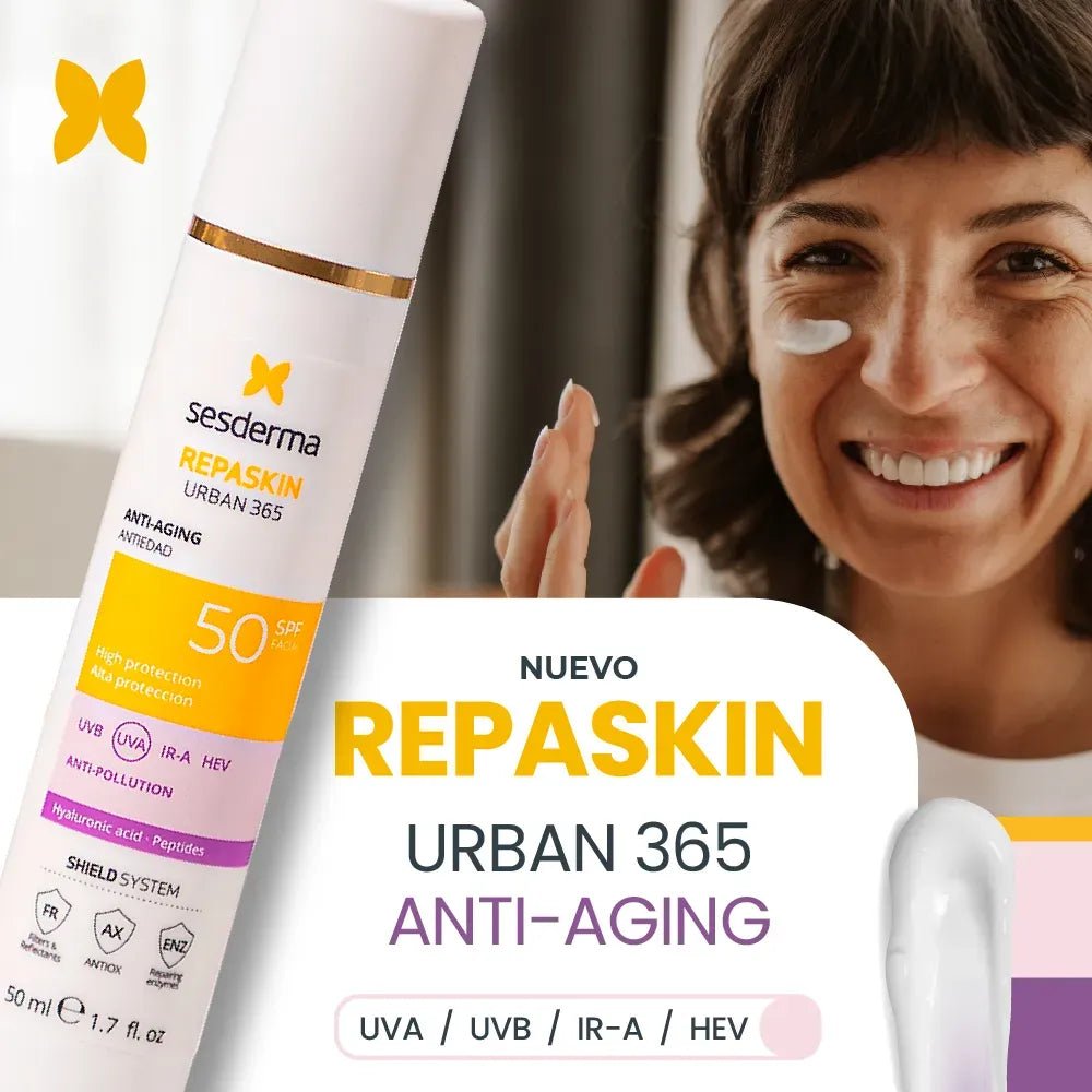 Sesderma Repaskin Urban 365 Antiedad SPF50+ x50ml - TIENDA PIEL