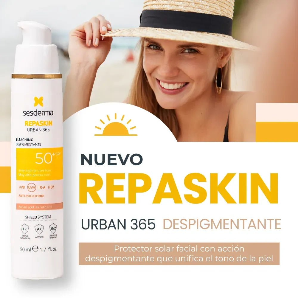Sesderma Repaskin Urban 365 Despigment Spf50+ x50ml - TIENDA PIEL