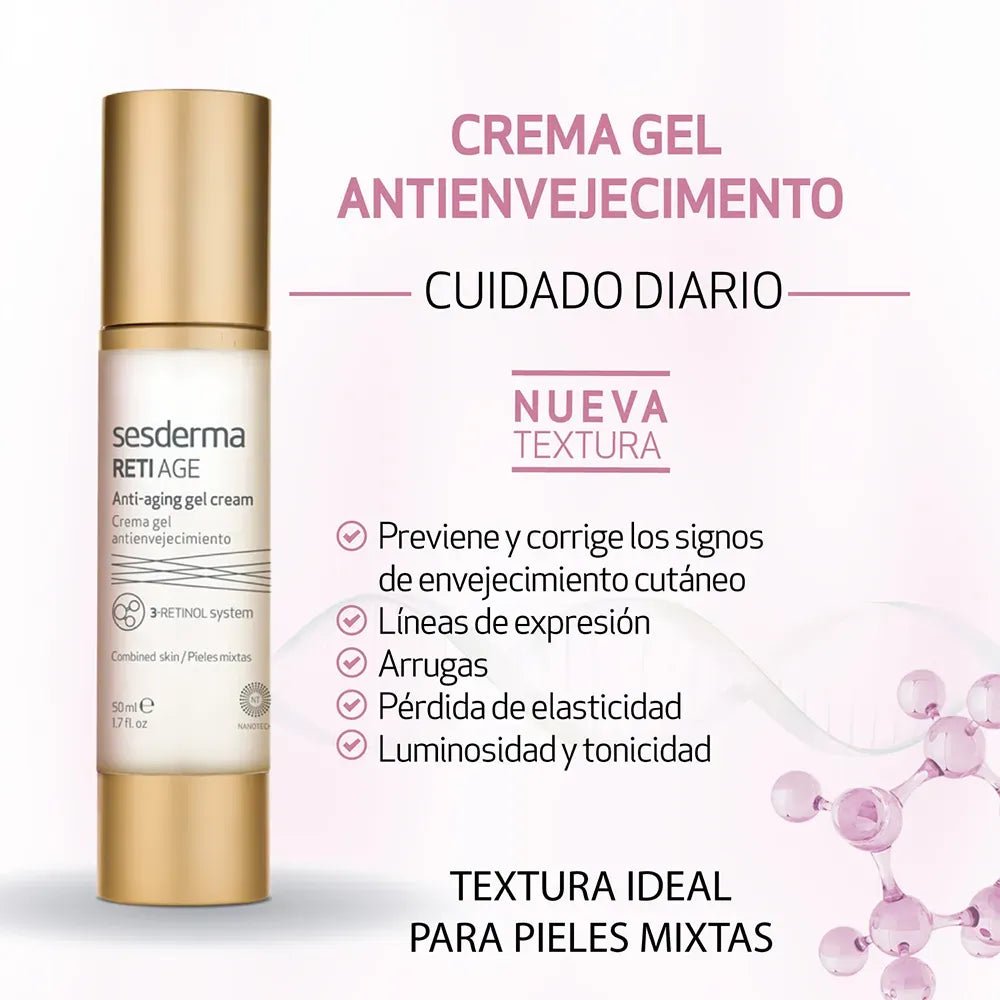 Sesderma Reti - age crema gel facial x50ml - TIENDA PIEL