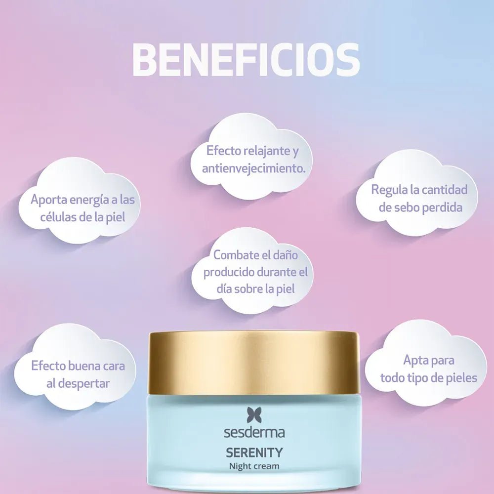 Sesderma Serenity Crema De Noche x50ml - TIENDA PIEL