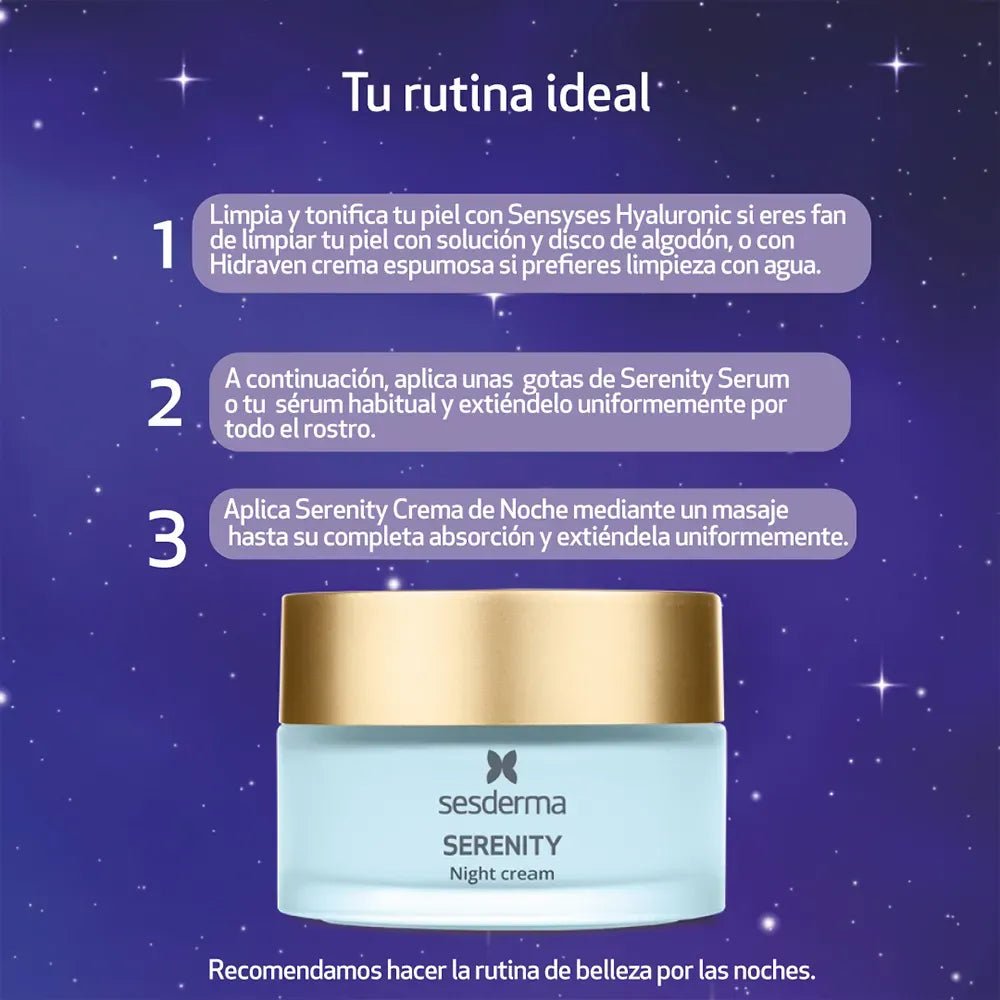 Sesderma Serenity Crema De Noche x50ml - TIENDA PIEL