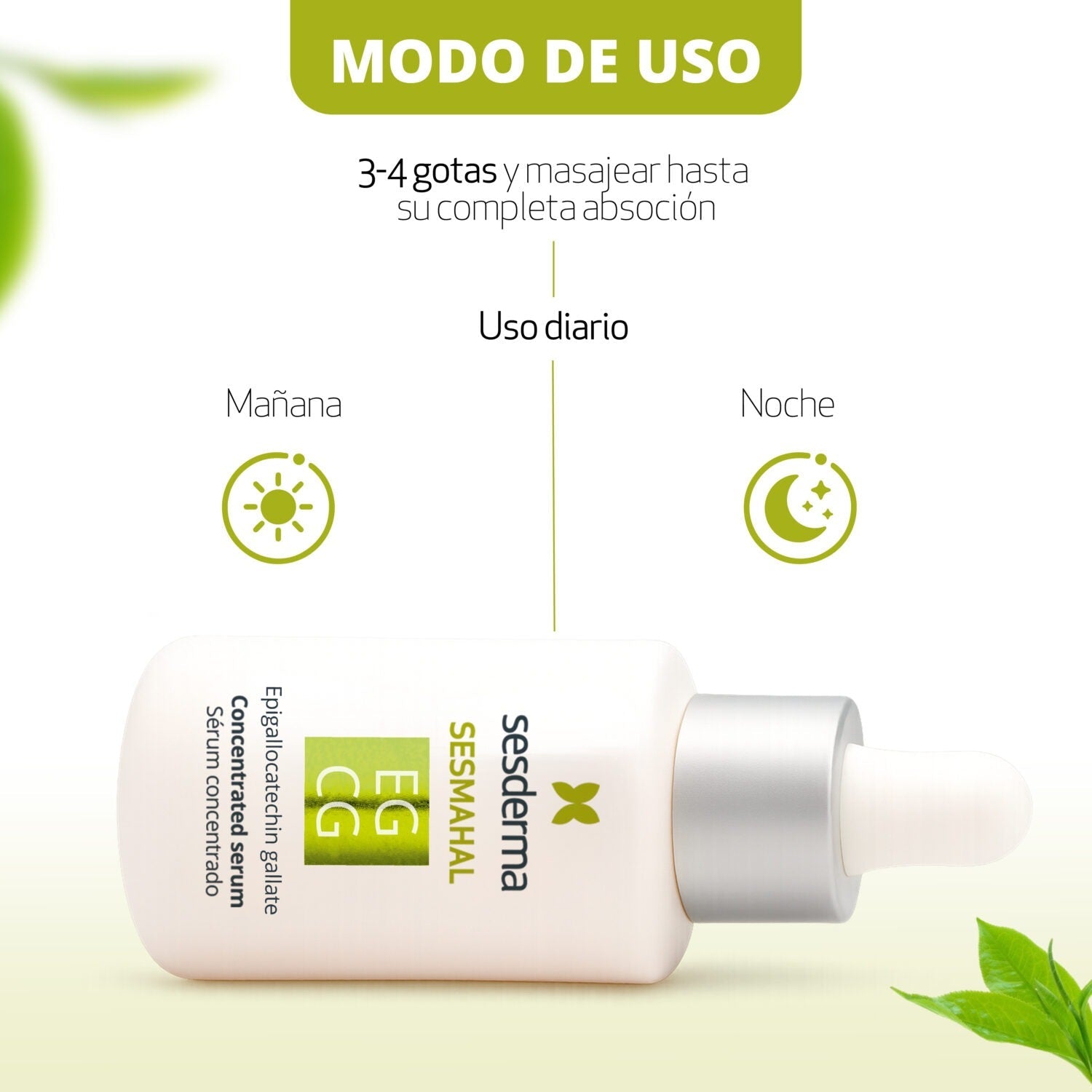 SESDERMA Sesmahal EGCG - Epigallocatechin Gallate Serum Concentrado x 30 ml - TIENDA PIEL