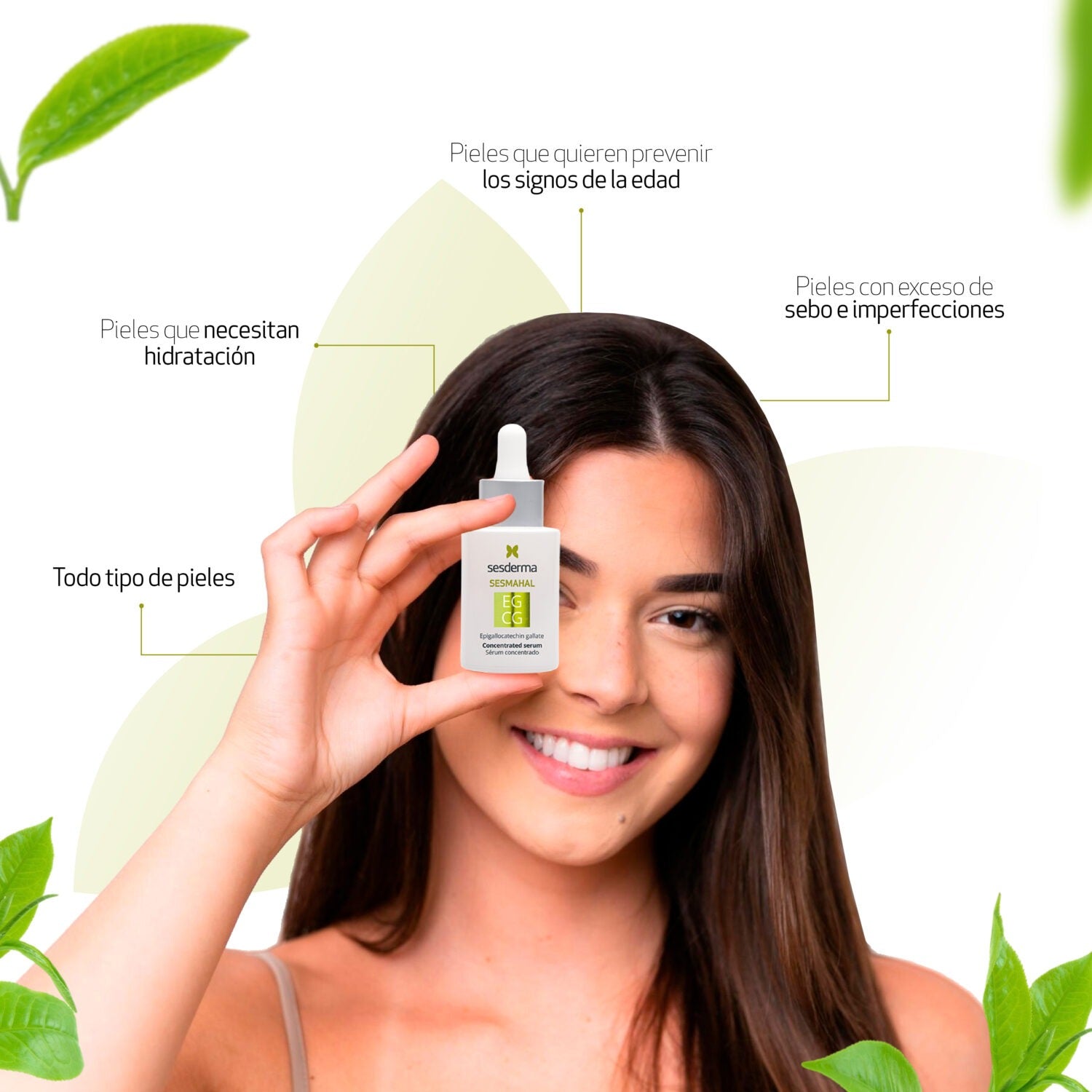 SESDERMA Sesmahal EGCG - Epigallocatechin Gallate Serum Concentrado x 30 ml - TIENDA PIEL