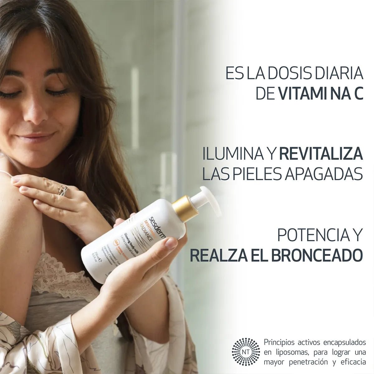 SESVITAMIN - C RADIANCE LECHE CORPORAL X250ML - Tienda Piel