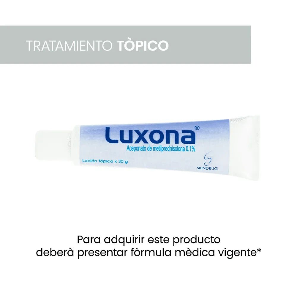 Skindrug Luxona (Aceponato De Metilprednisolona 0.1%) Loción x30gr - TIENDA PIEL