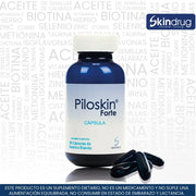Skindrug Piloskin Biotina Forte x60 Cápsulas - TIENDA PIEL