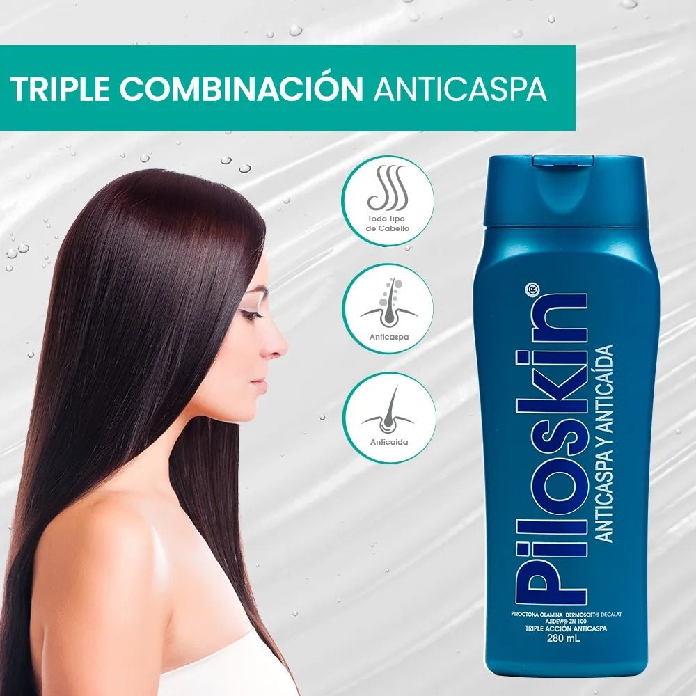 Skindrug Piloskin Champú Anticaspa Y Anticaída x280ml - TIENDA PIEL