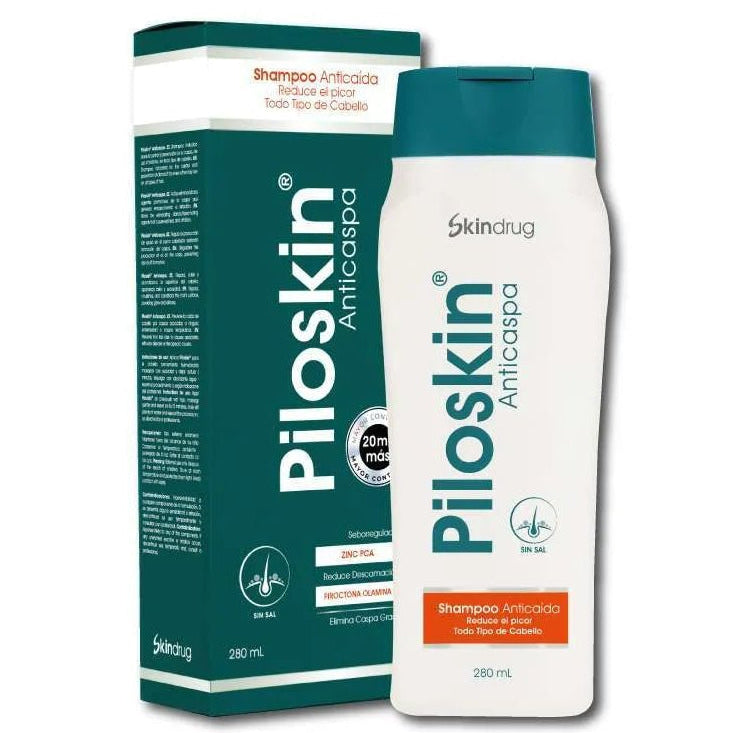 Skindrug Piloskin Champú Anticaspa Y Anticaída x280ml - Tienda Piel