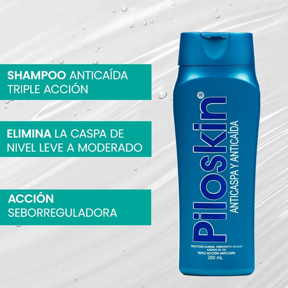 Skindrug Piloskin Champú Anticaspa Y Anticaída x280ml - TIENDA PIEL