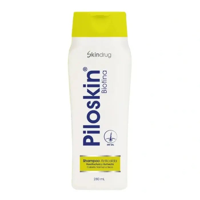 Skindrug Piloskin Shampoo Anticaída Uso Diario x280ml - TIENDA PIEL