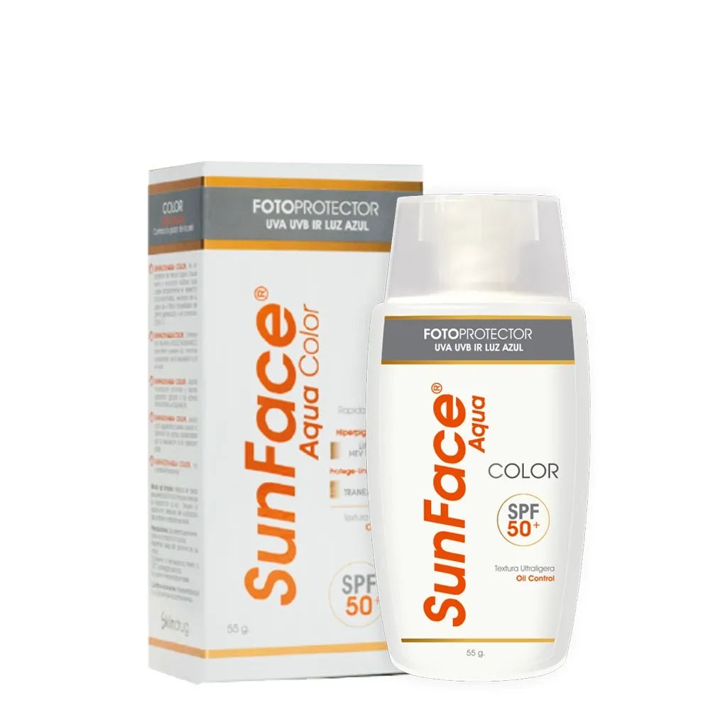 Skindrug SunFace Aqua SPF50+ con Color x55g - TIENDA PIEL