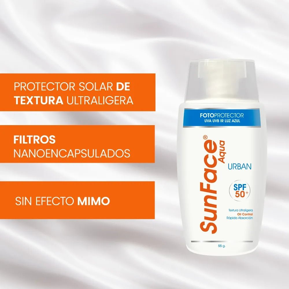 Skindrug Sunface Aqua Urban SPF50 x55g - TIENDA PIEL