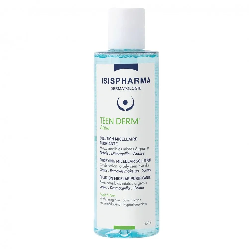 Teen Derm Aqua Solution Micellar X 250ML - TIENDA PIEL