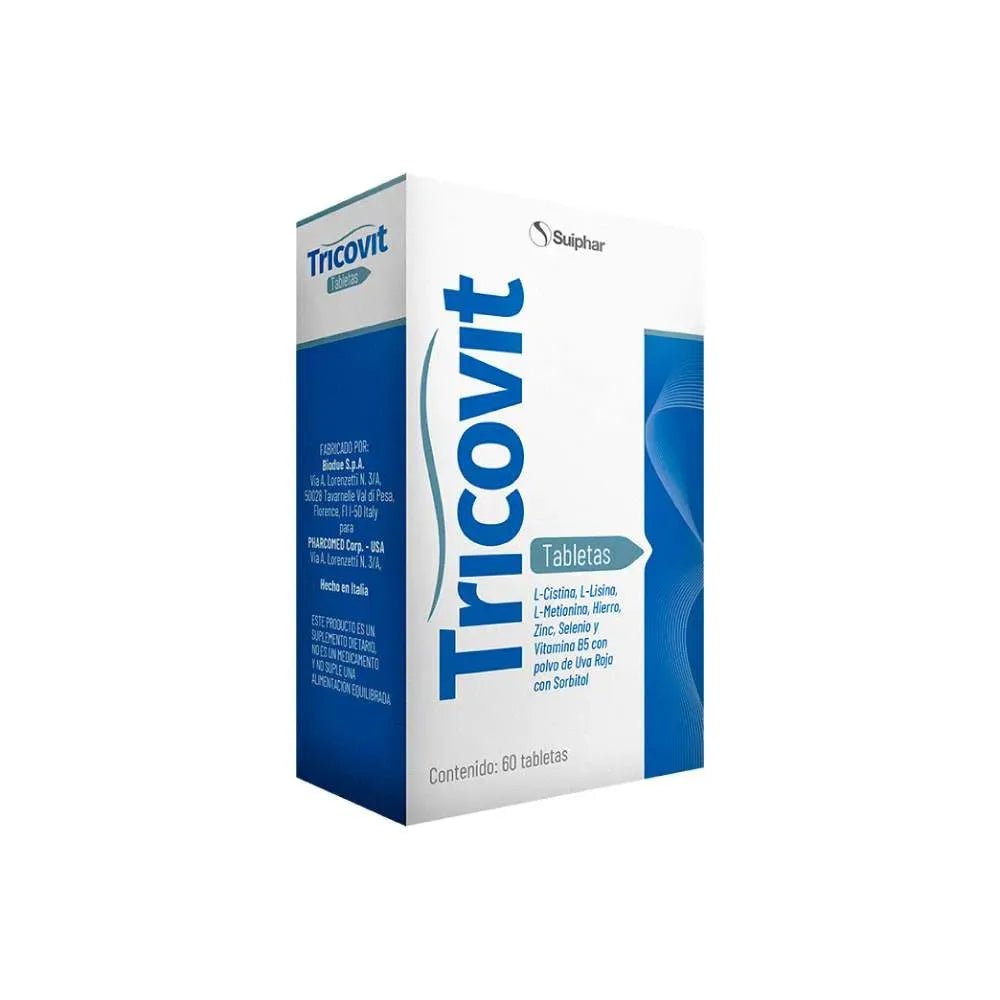 Tricovit 400MG X 60 Tabletas - TIENDA PIEL