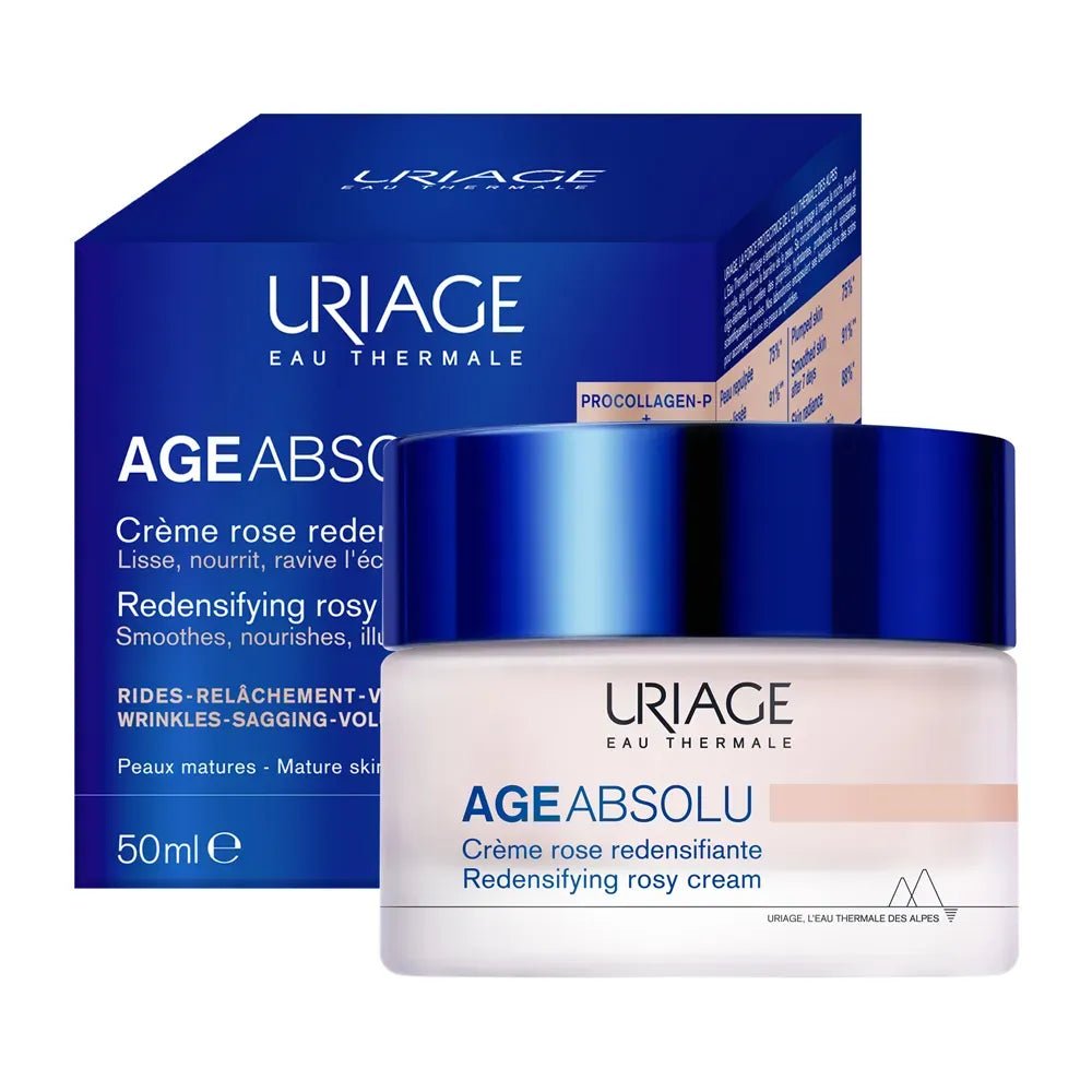 Uriage Age Absolu Crema Rosa Redensificante x50ml - TIENDA PIEL