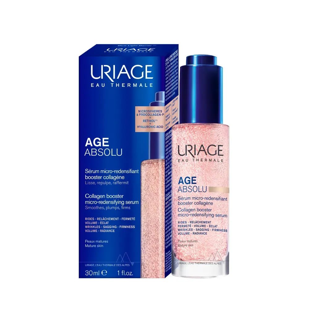Uriage Age Absolu Sérum Micro - redensificante Booster de Colágeno x30ml - TIENDA PIEL