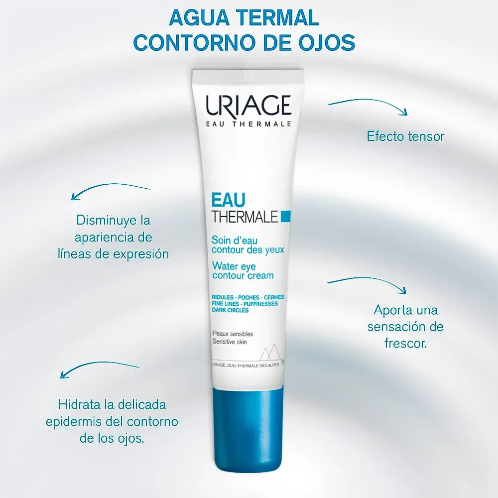 Uriage Agua Termal Contorno De Ojos x15ml - TIENDA PIEL