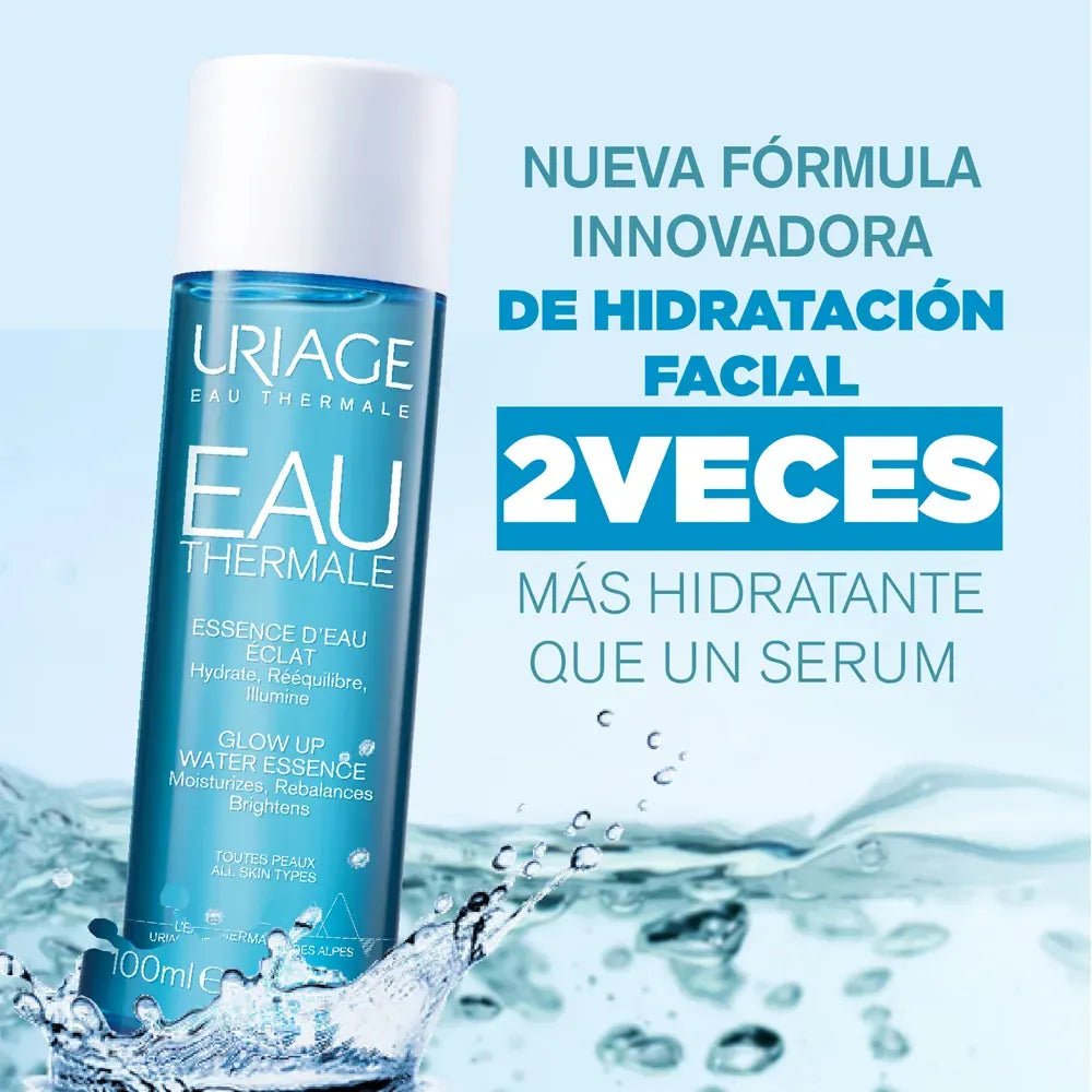 Uriage Agua Termal Esencia de Agua Iluminadora x100ml - TIENDA PIEL