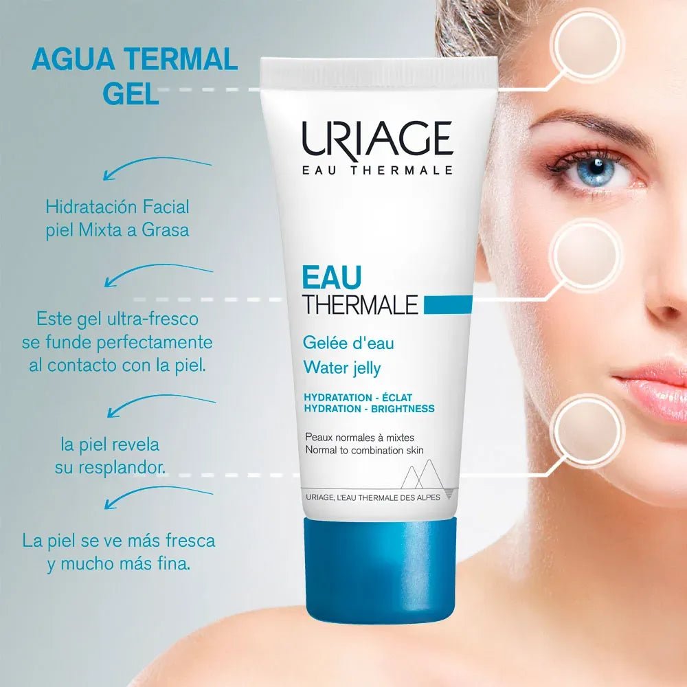 Uriage Agua Termal Water Jelly Hidratante x40ml - TIENDA PIEL