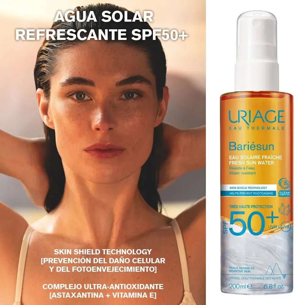Uriage Bariésun Agua Solar Refrescante SPF50+ x200ml - TIENDA PIEL