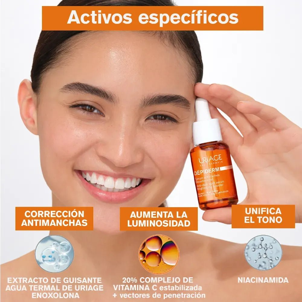 Uriage Depiderm Sérum Booster Antimanchas x30ml - TIENDA PIEL