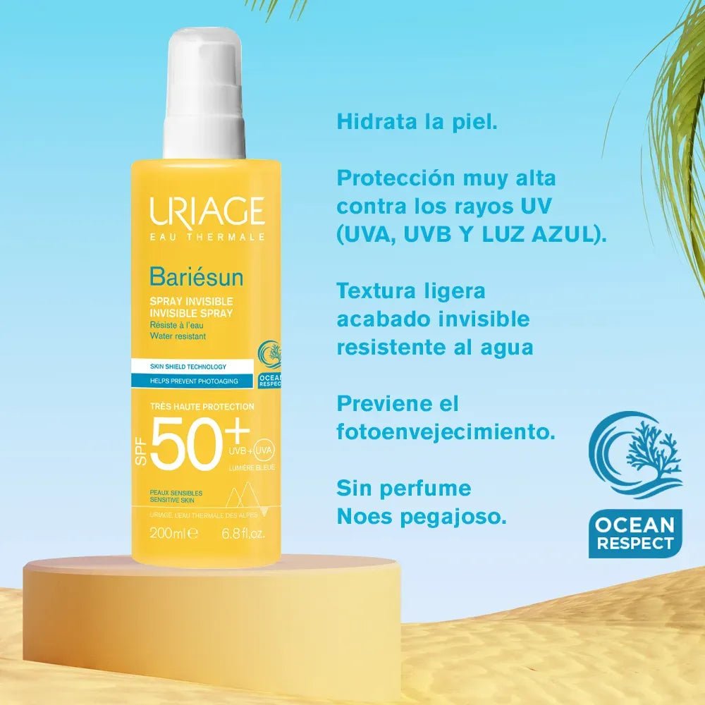 Uriage Fotoprotector Bariésun en Spray SPF50+ x200ml - TIENDA PIEL