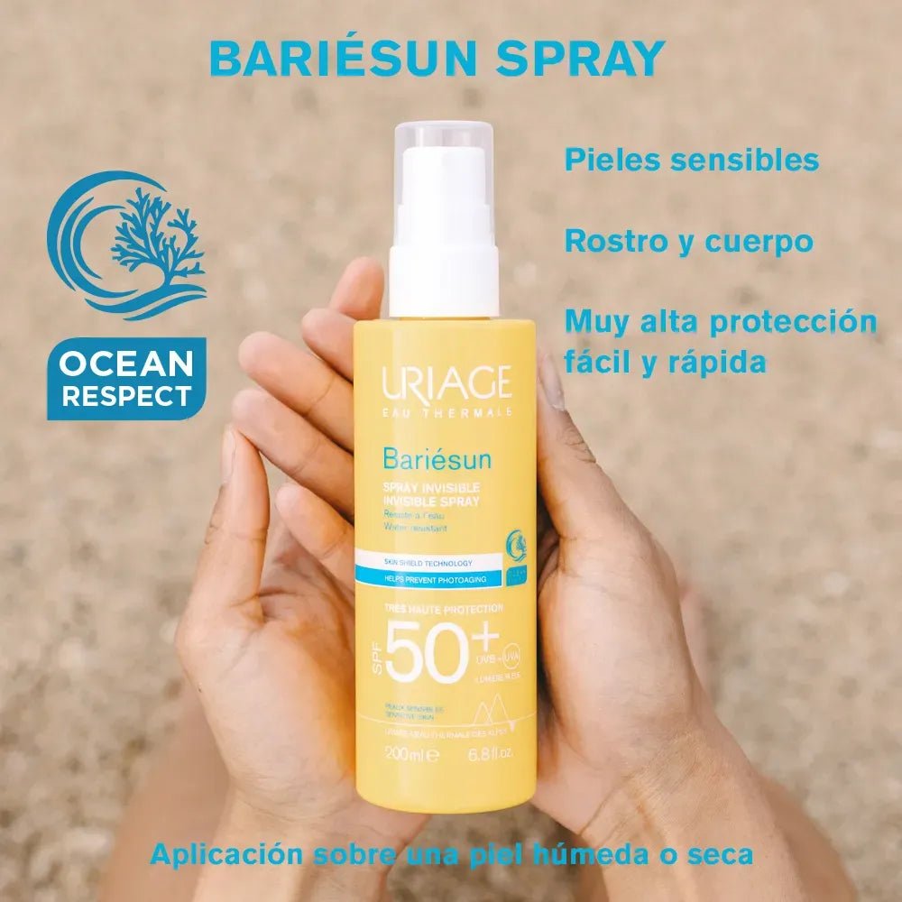 Uriage Fotoprotector Bariésun en Spray SPF50+ x200ml - TIENDA PIEL