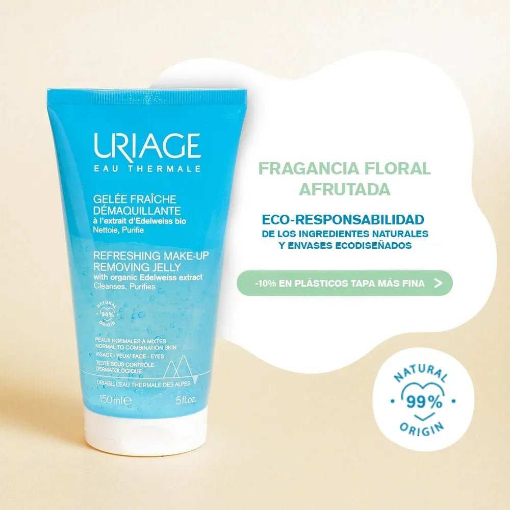 Uriage Gel Desmaquillante Refrescante x150ml - TIENDA PIEL