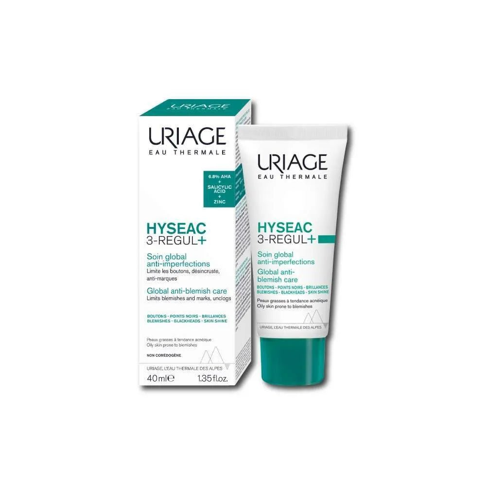 Uriage Hyseac 3 Regul Soin Global Anti - Imperfecciones x 40ml - TIENDA PIEL