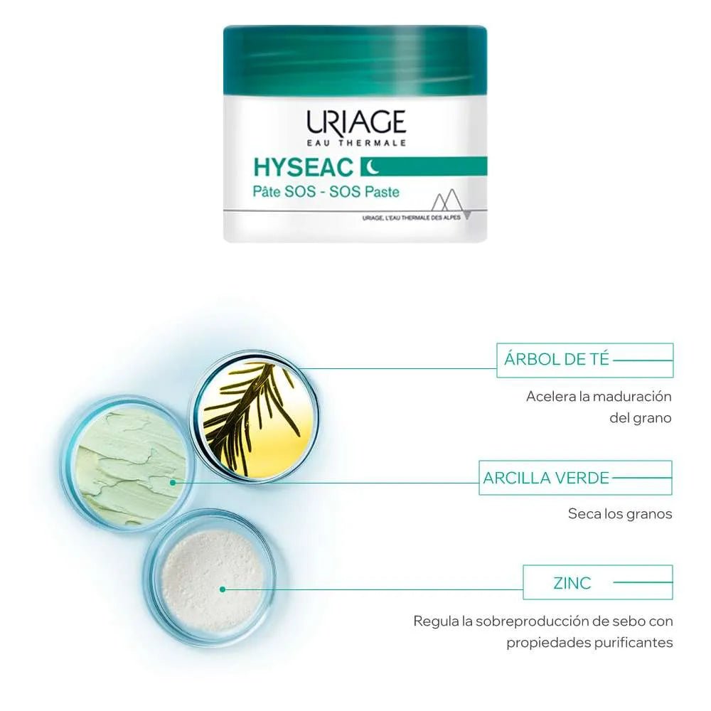 Uriage Hyseac Pate SOS x 15 gr - Tienda Piel