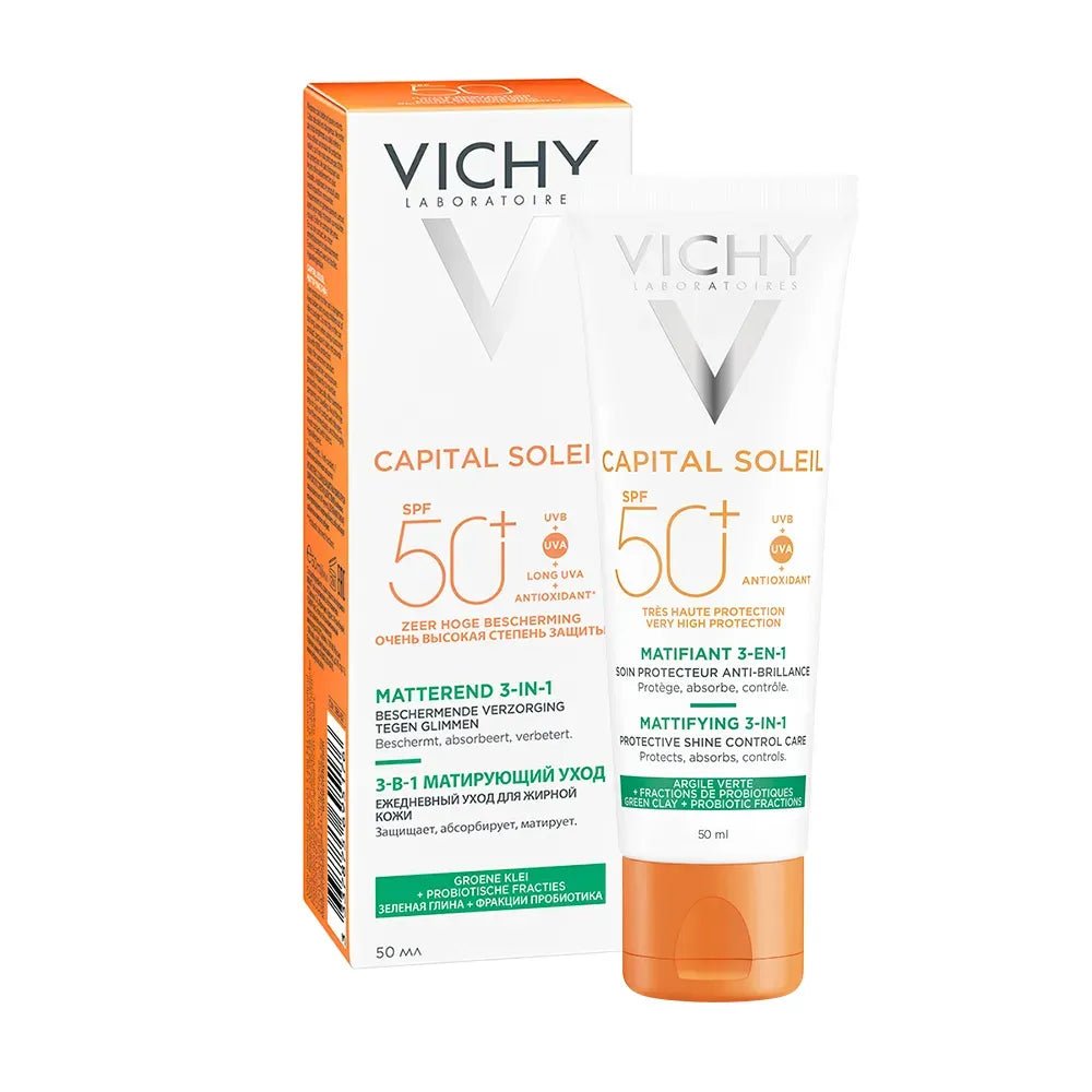 Vichy Capital Soleil Matificante 3 En 1 SPF50+ x50ml - TIENDA PIEL