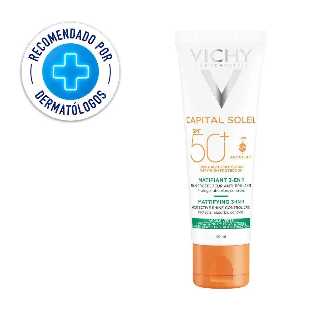 Vichy Capital Soleil Matificante 3 En 1 SPF50+ x50ml - TIENDA PIEL