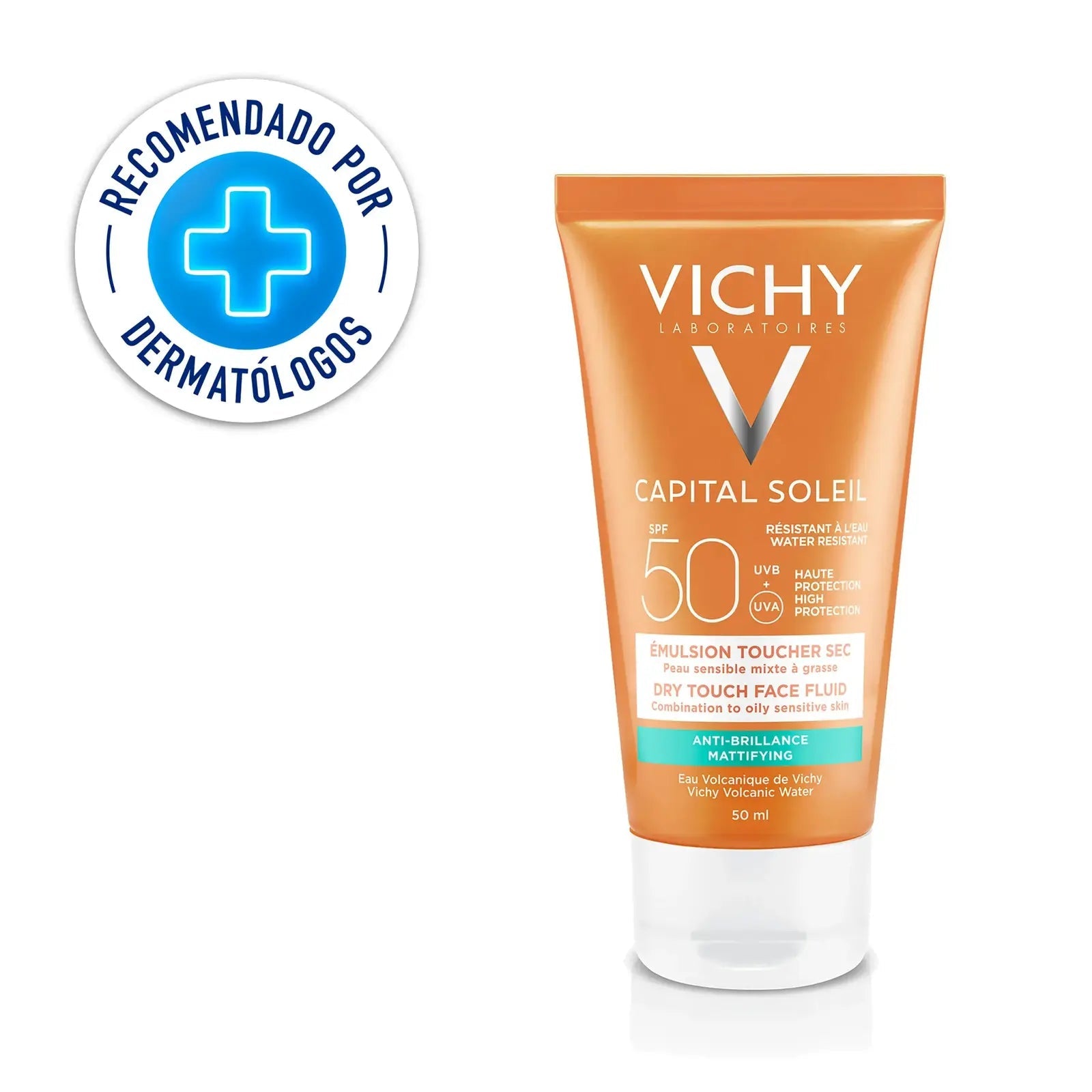 Vichy capital soleil toque seco FPS50+ x50ml - TIENDA PIEL