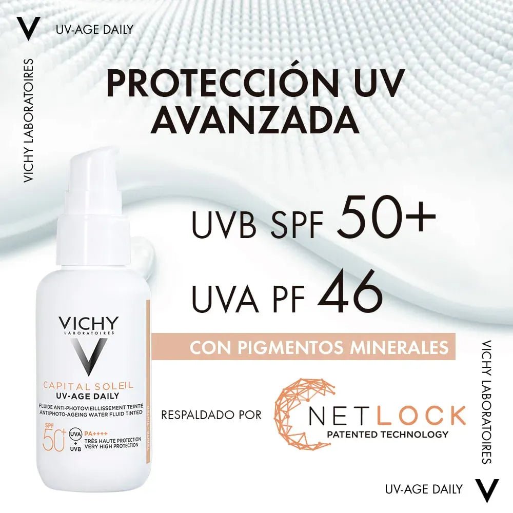 Vichy Capital Soleil UV Daily Con Color SPF50+ x40ml - TIENDA PIEL
