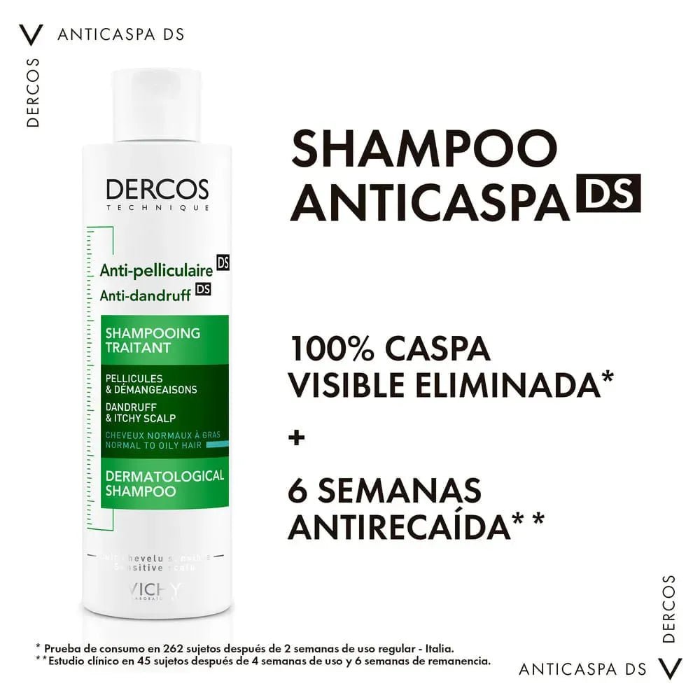Vichy Dercos D.S Shampoo Anticaspa x 200ml - TIENDA PIEL