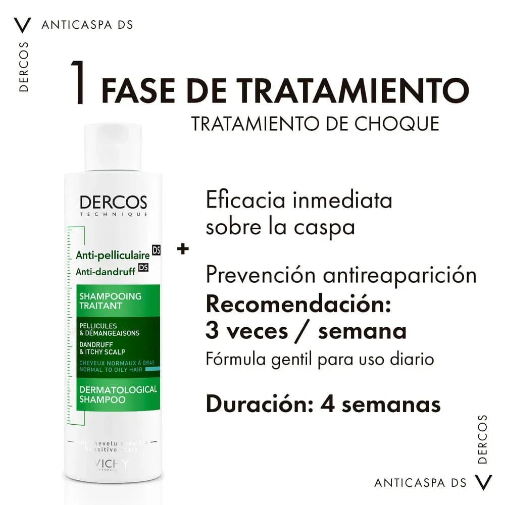 Vichy Dercos D.S Shampoo Anticaspa x 200ml - TIENDA PIEL