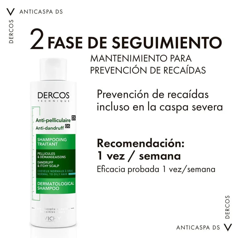 Vichy Dercos D.S Shampoo Anticaspa x 200ml - TIENDA PIEL
