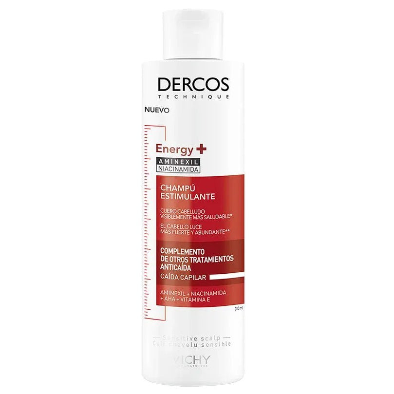 Vichy Dercos Shampoo Estimulante Anticaída x200ml - TIENDA PIEL
