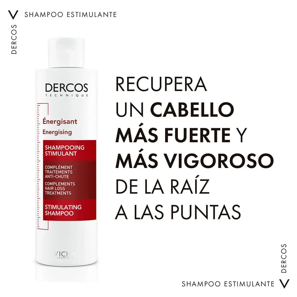 Vichy Dercos Shampoo Estimulante Anticaída x200ml - TIENDA PIEL