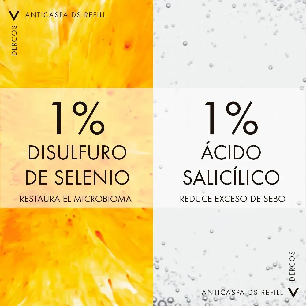 Vichy Dercos Technique Shampoo Anticaspa Refill x500ml - TIENDA PIEL