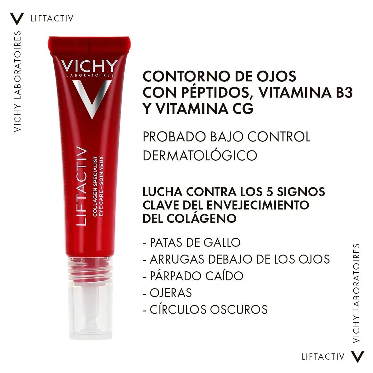 Vichy Liftactiv Collagen Specialist Contorno de Ojos x15ml - TIENDA PIEL